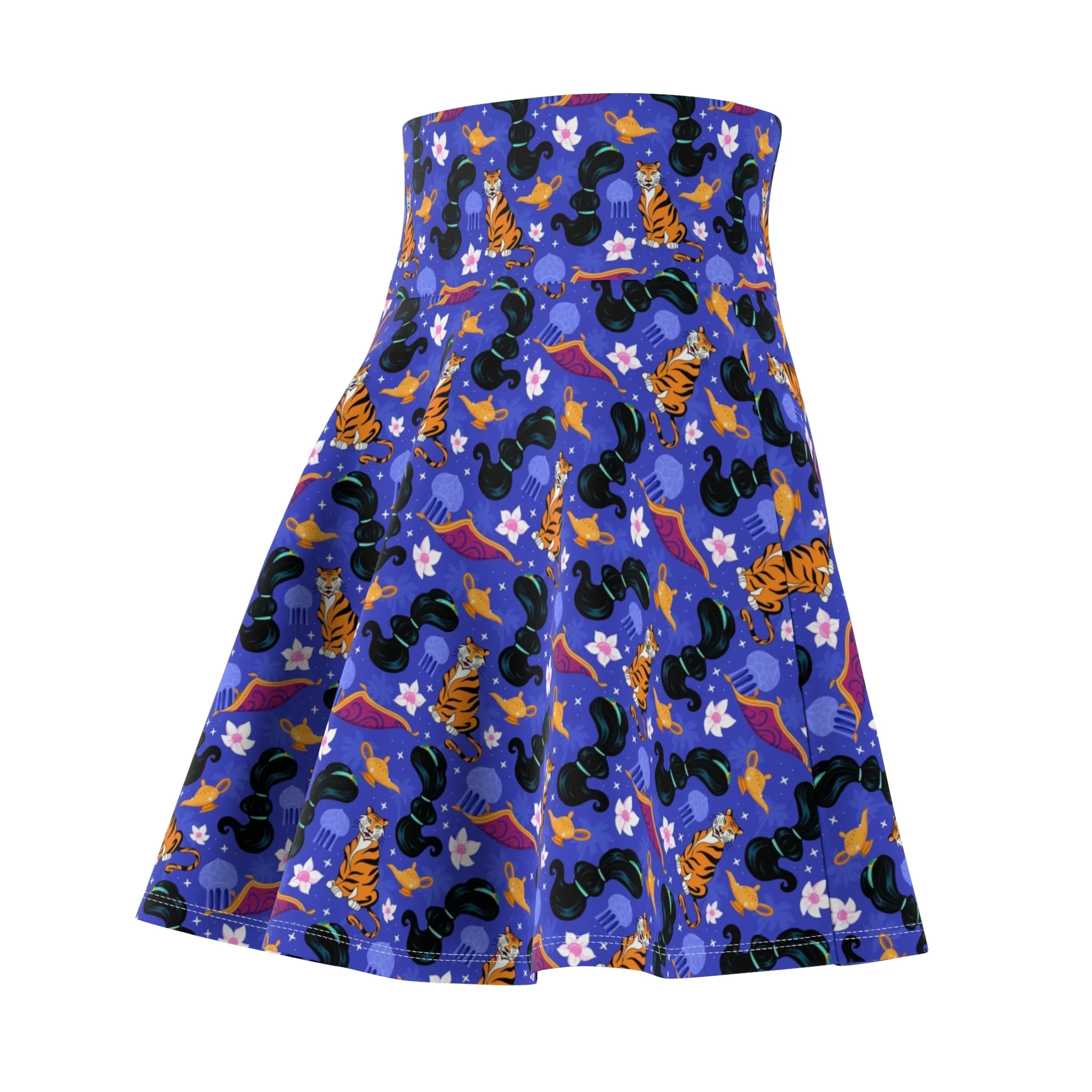 Disney Aladdin Arabian Princess Hair Women's Skater Skirt