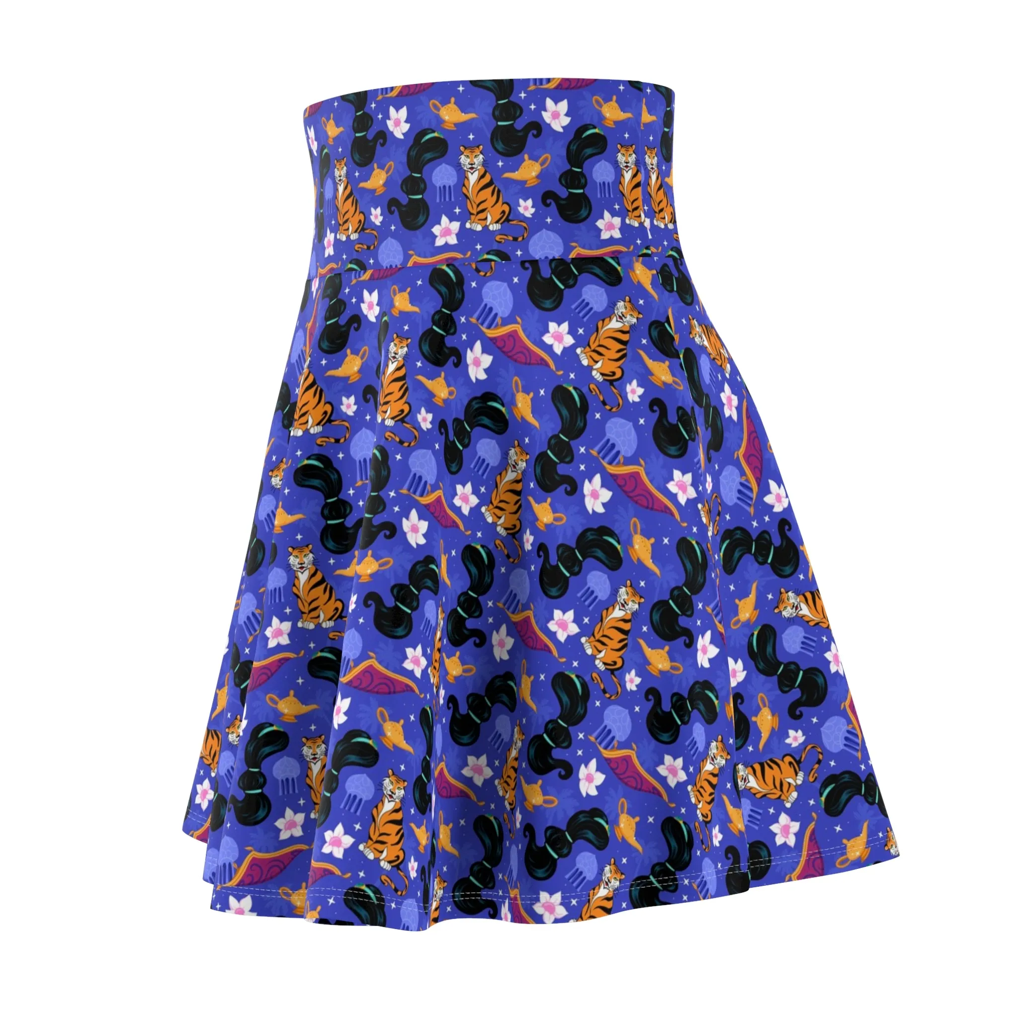 Disney Aladdin Arabian Princess Hair Women's Skater Skirt