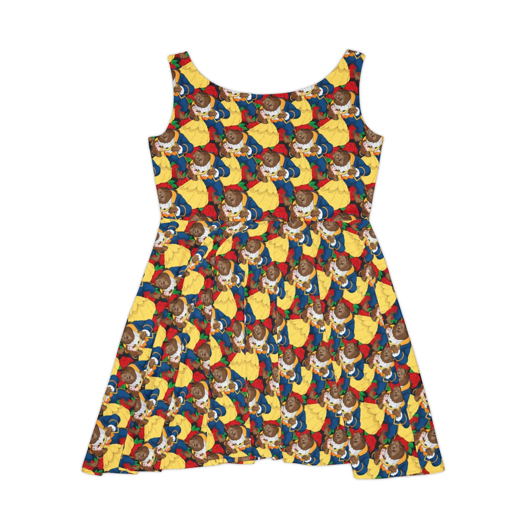 Disney Beauty And The Beast Dancing Beauty Women's Skater Dress