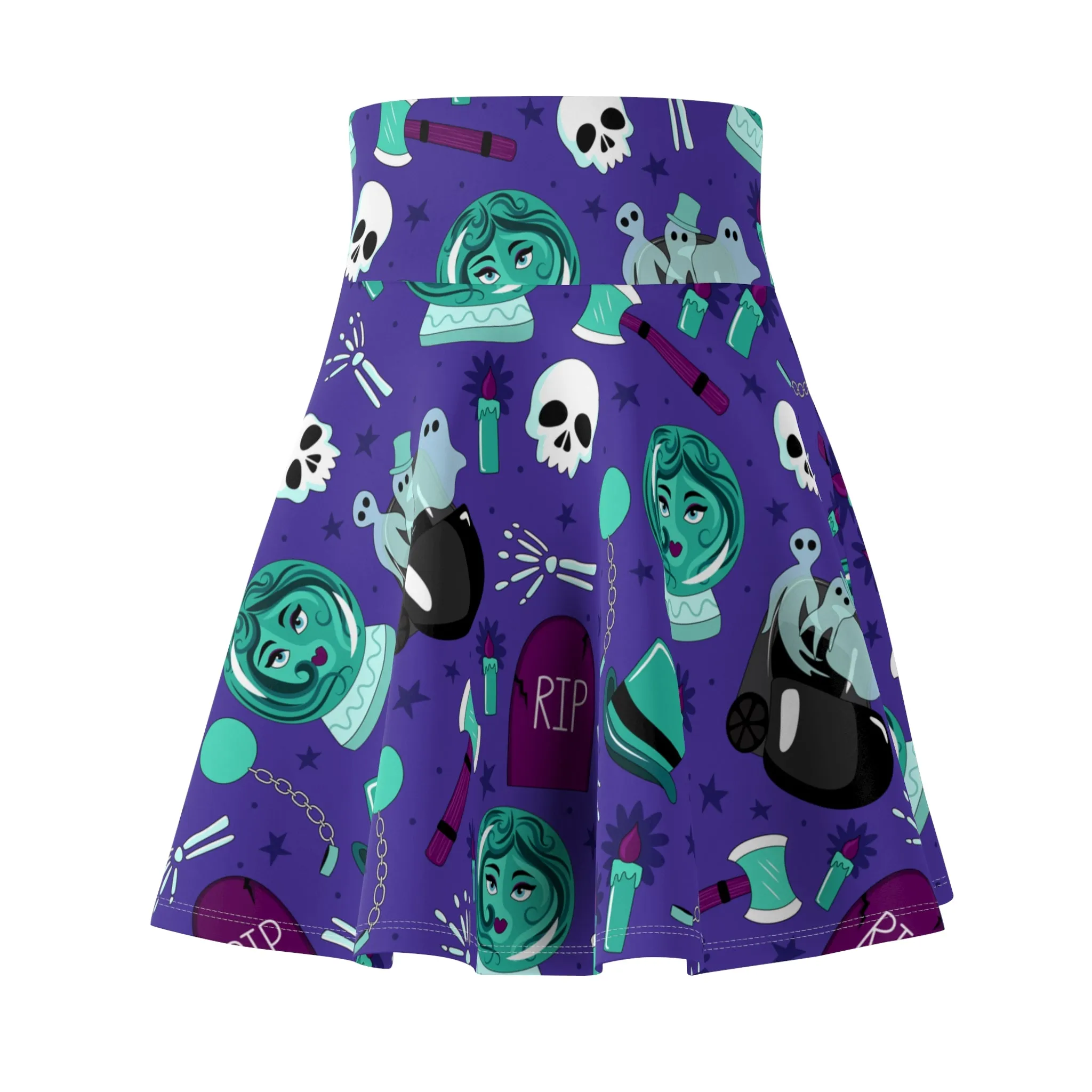 Disney Haunted Mansion Haunted Ride Skater Skirt