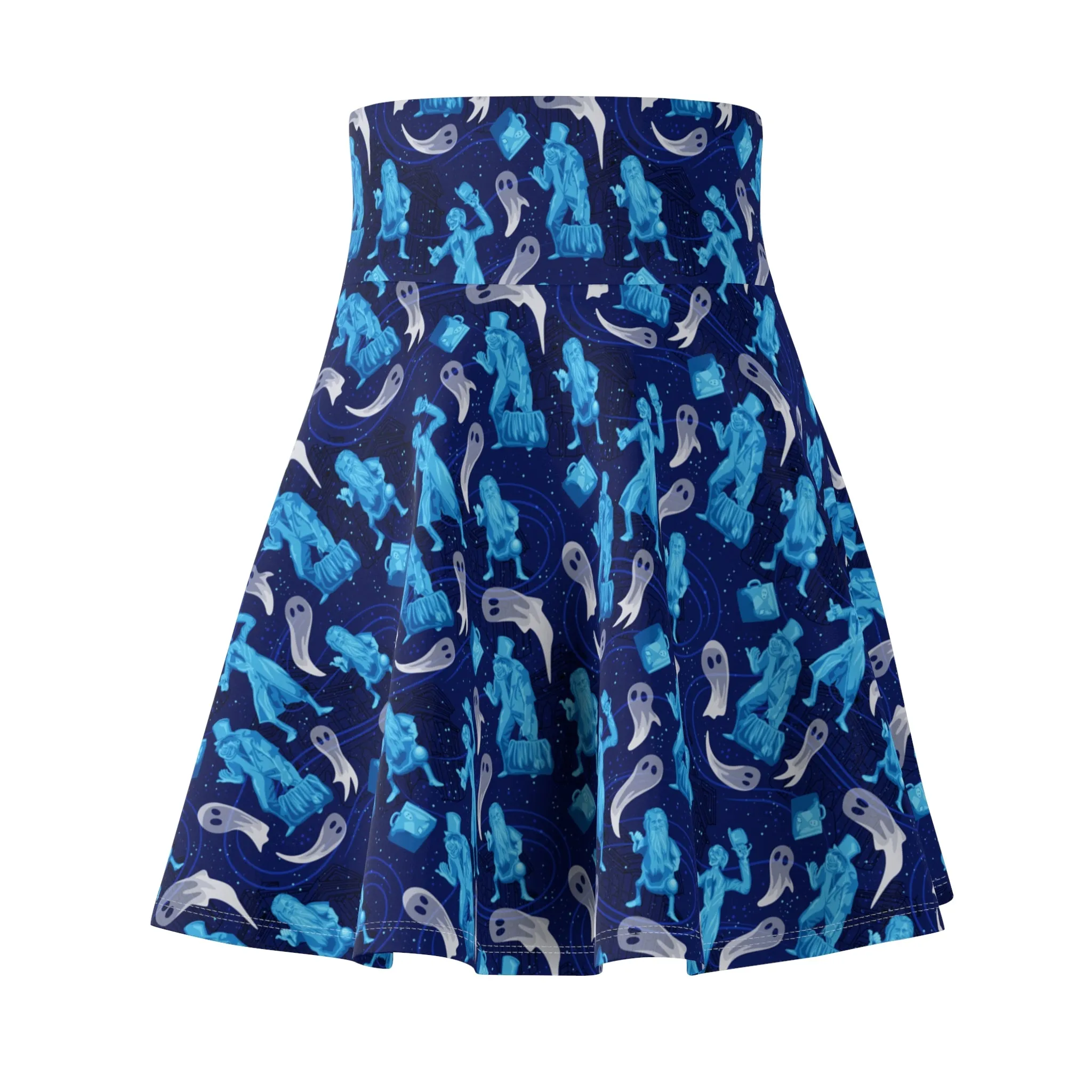 Disney Haunted Mansion Hitchhiking Ghosts Women's Skater Skirt