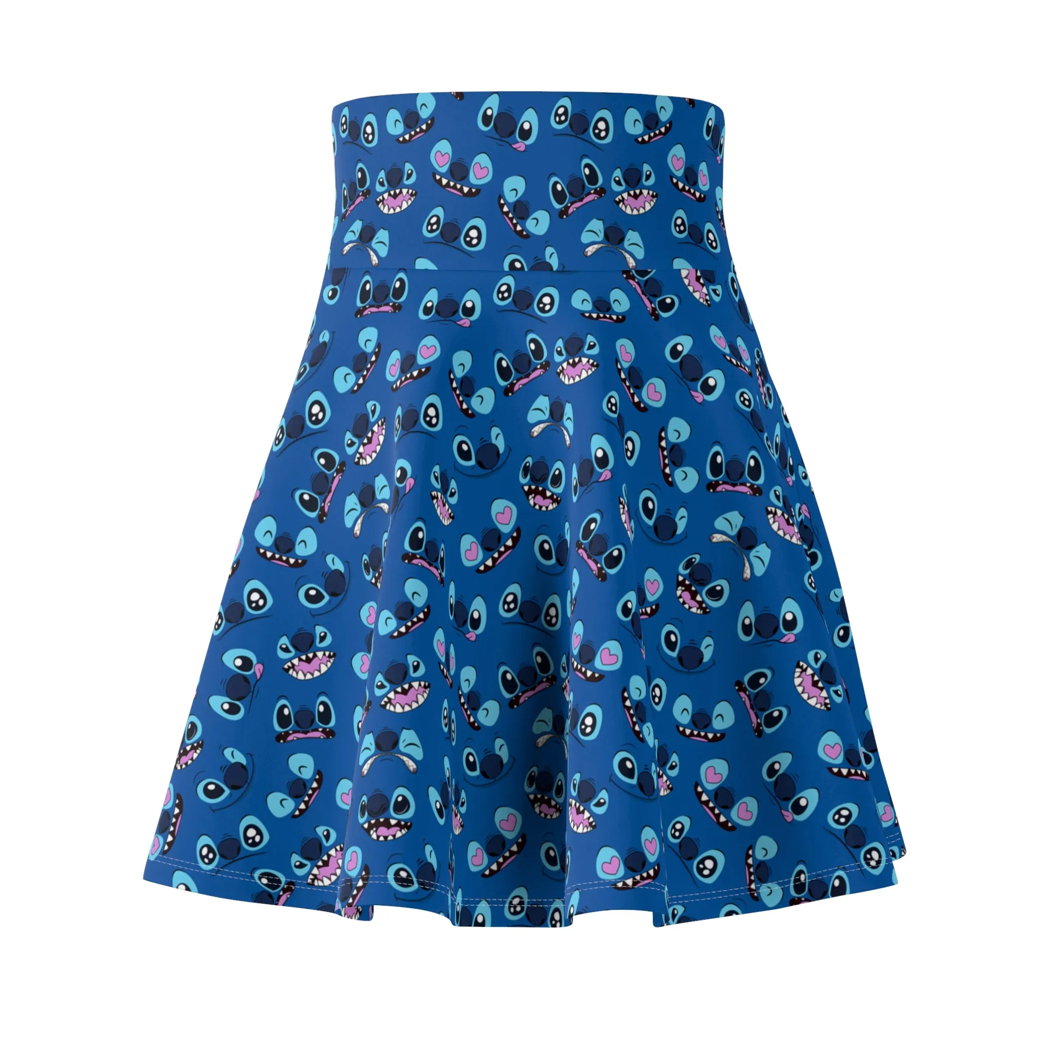 Disney Lilo And Stitch 626 Expressions Women's Skater Skirt