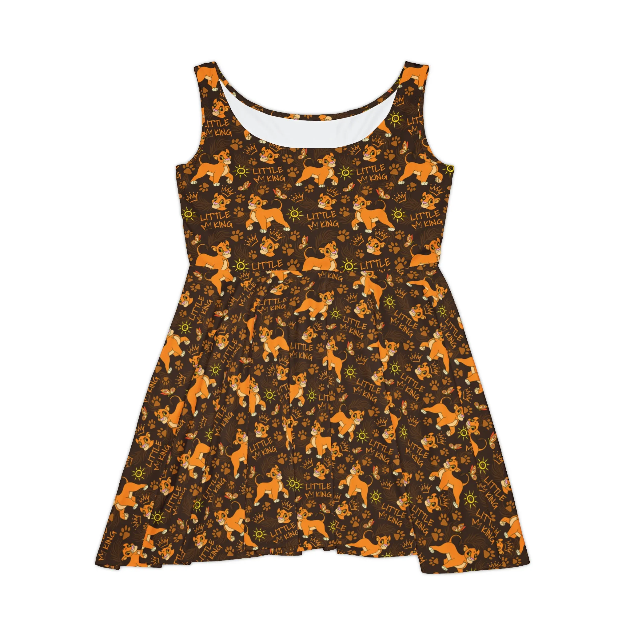 Disney Lion King Little King Women's Skater Dress