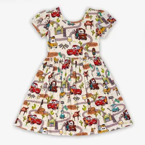 Disney Pixar Radiator Springs Skater Dress