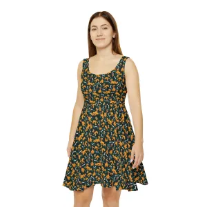 Disney Pluto Life Is Better With A Dog Women's Skater Dress