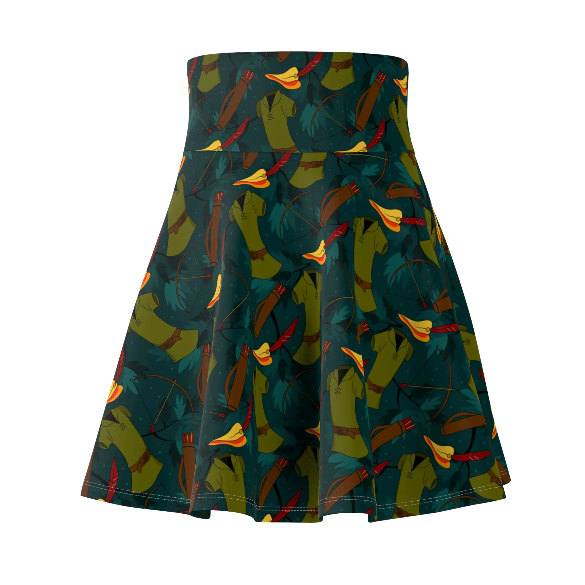 Disney Robin Hood Never Rob We Borrow Women's Skater Skirt