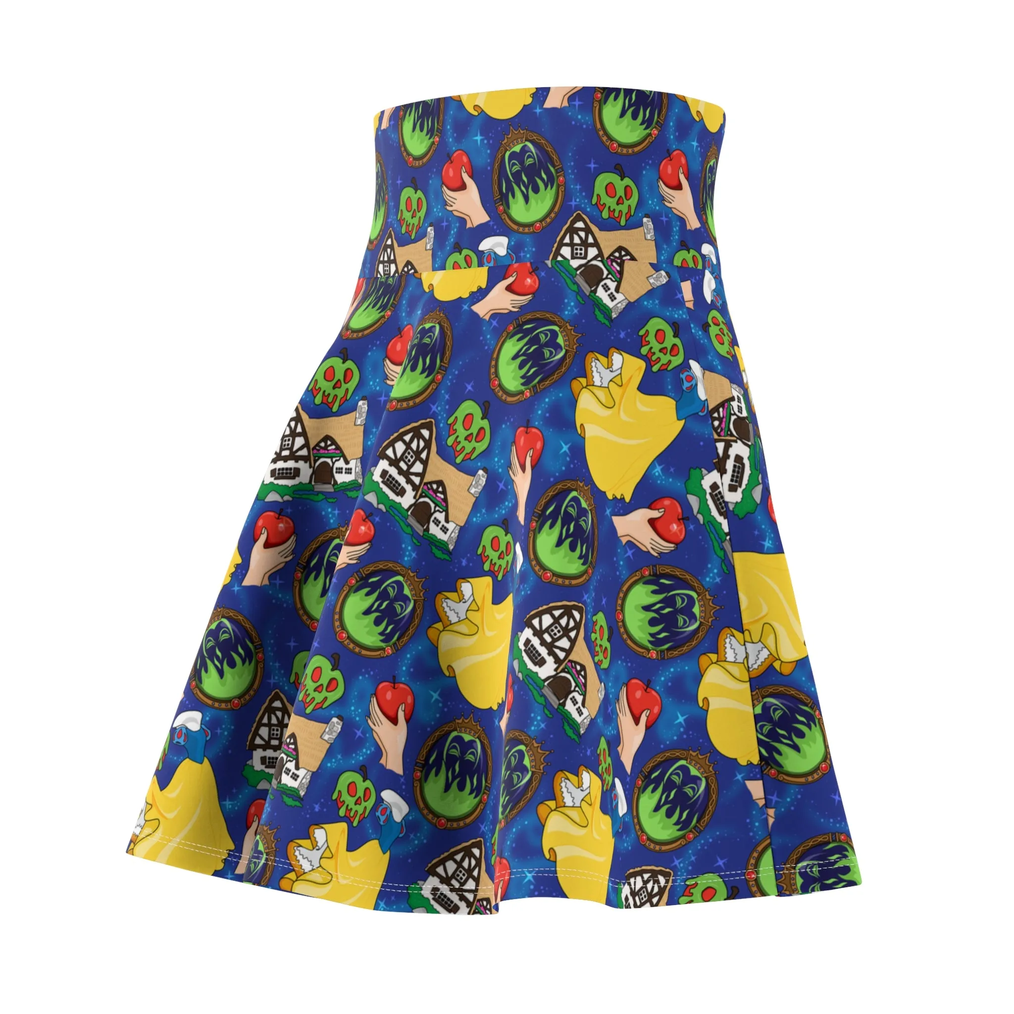 Disney Snow White Magic Mirror On The Wall Women's Skater Skirt