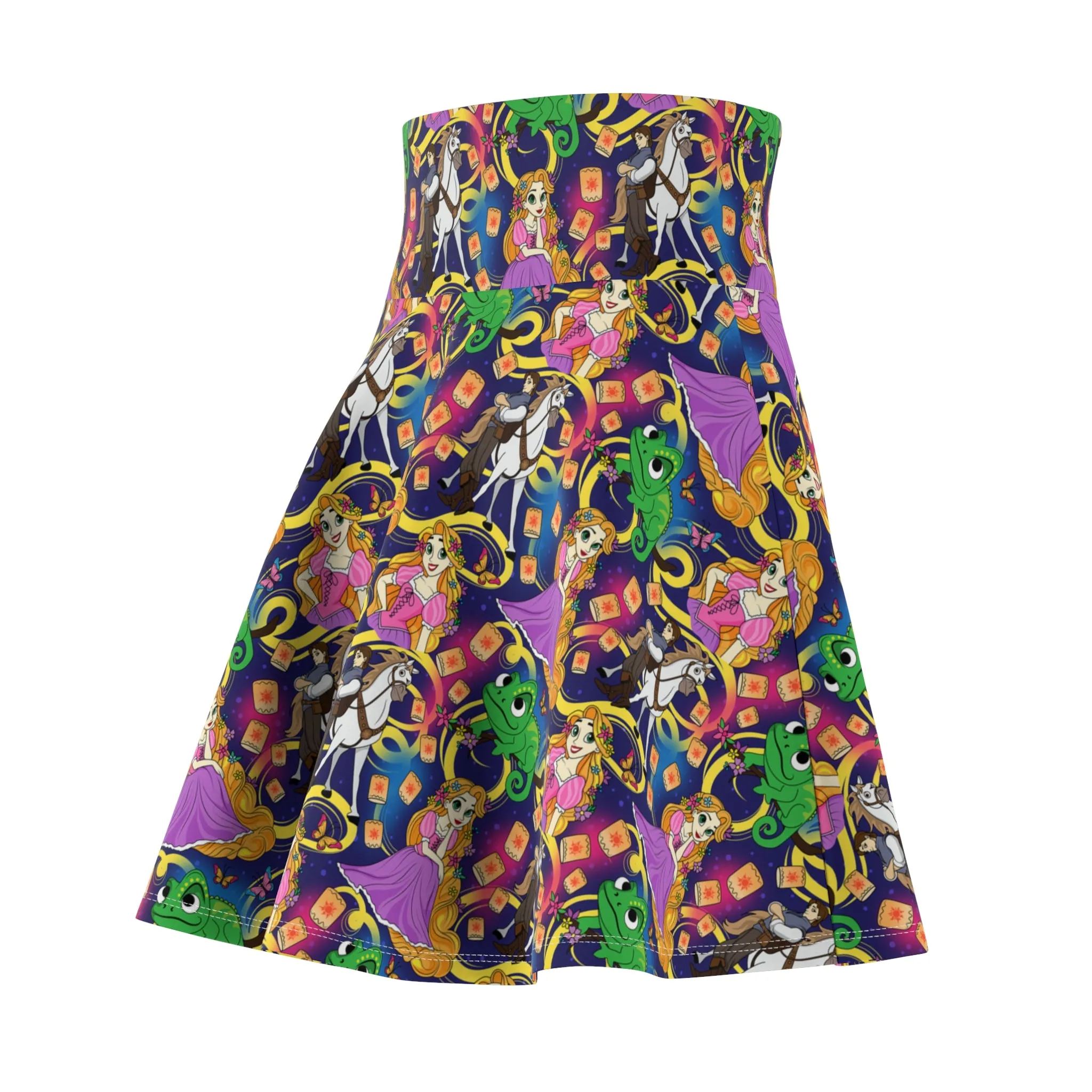 Disney Tangled Rapunzel At Last I See The Light Women's Skater Skirt