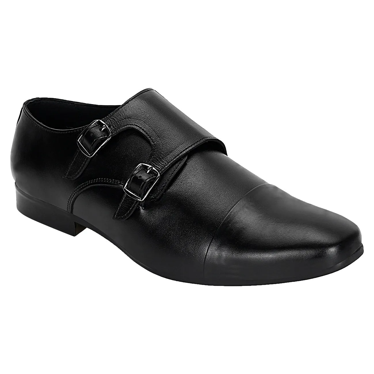 Double monk strap shoes