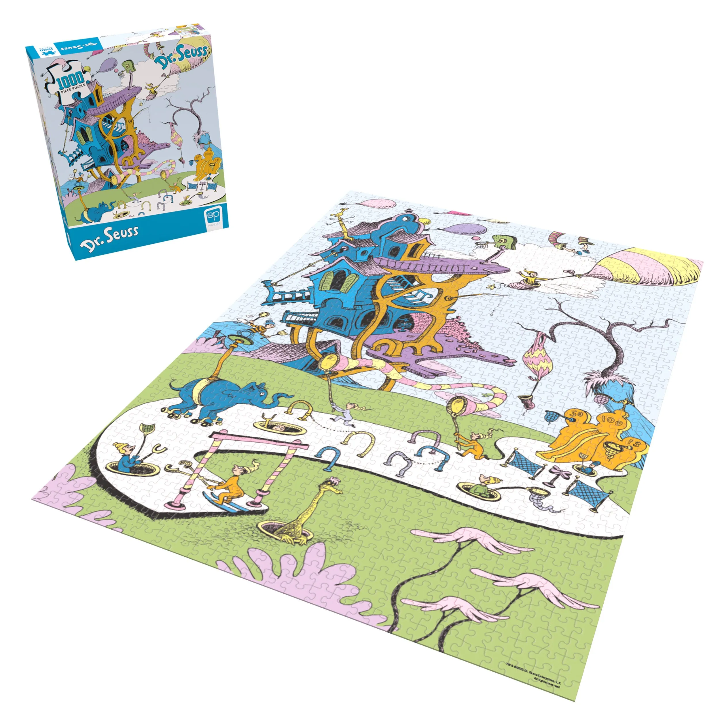 Dr. Seuss “Oh, the Places You’ll Go!” 1,000 Piece Puzzle