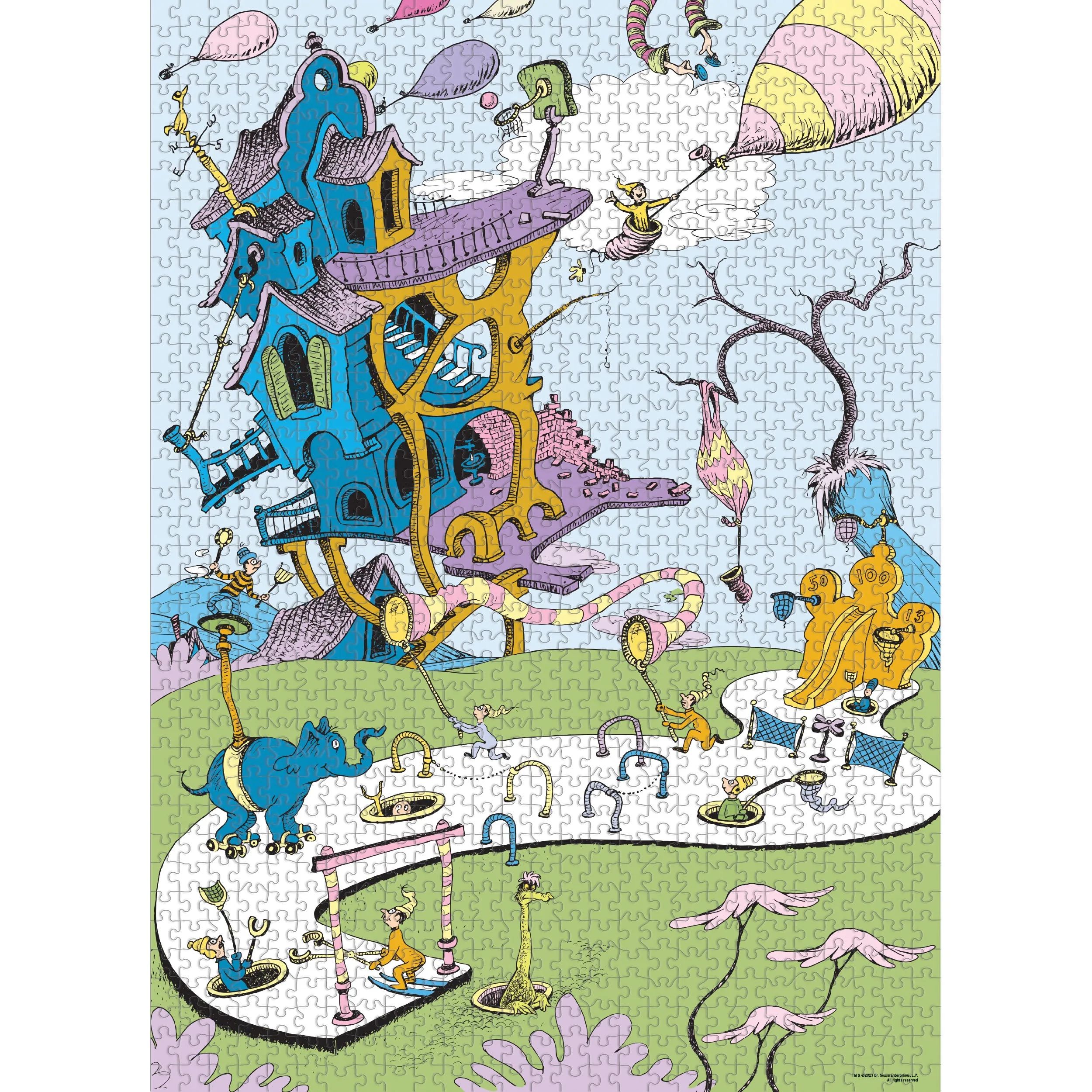 Dr. Seuss “Oh, the Places You’ll Go!” 1,000 Piece Puzzle