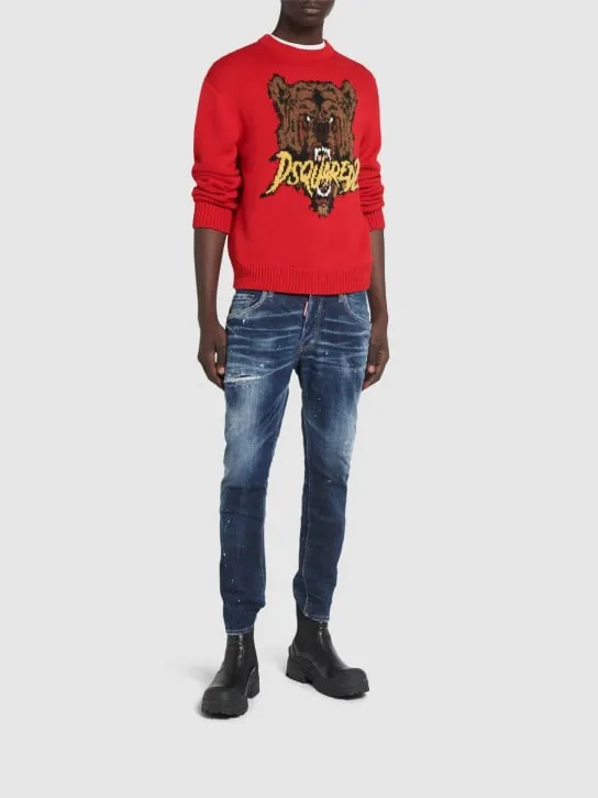 Dsquared2   Skater cotton denim jeans 