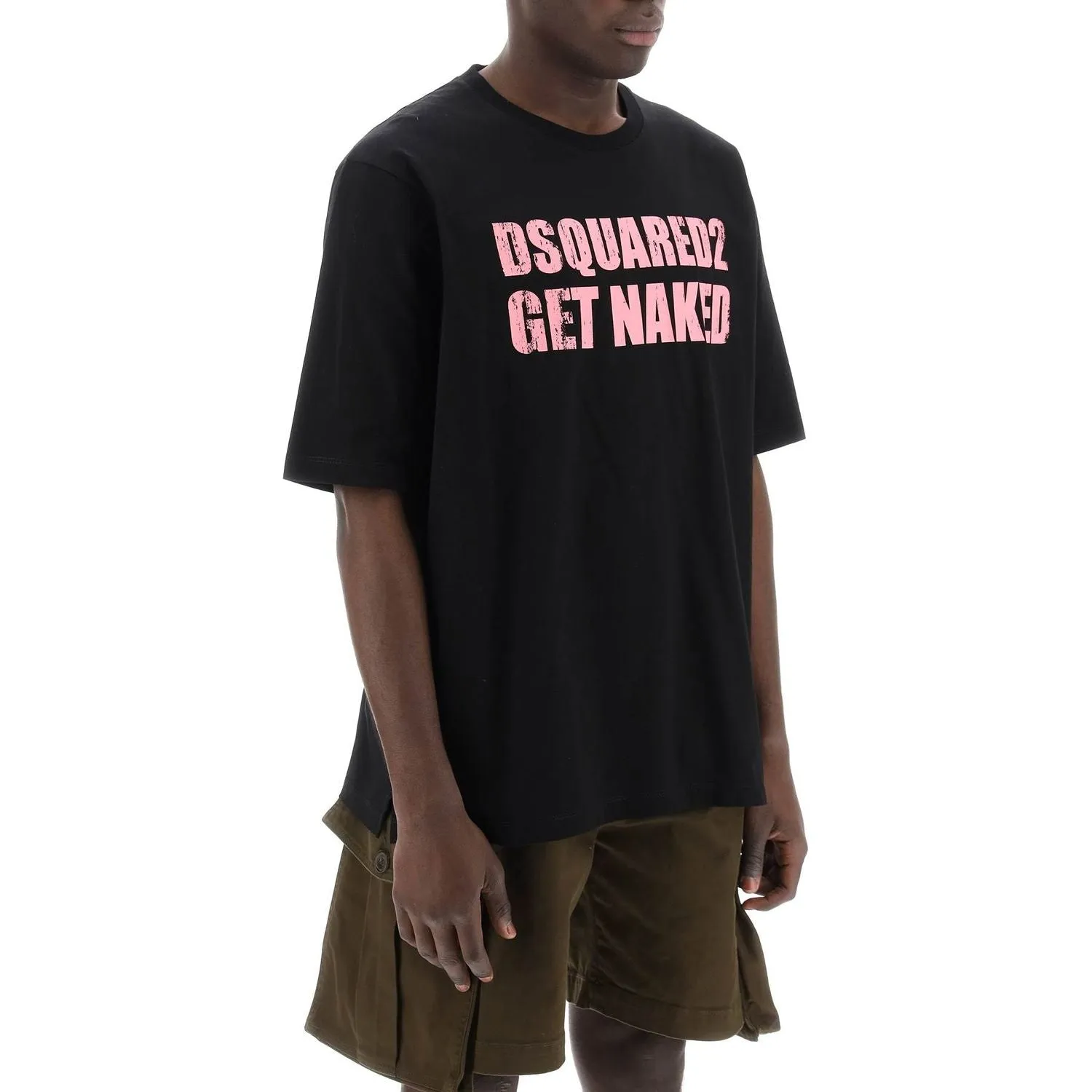 Dsquared2 skater fit printed t-shirt