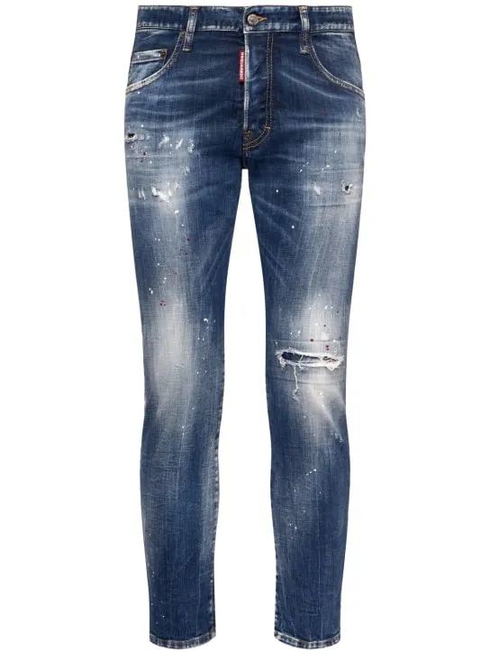 Dsquared2   Skater stretch cotton denim jeans 