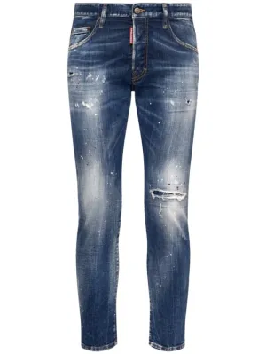 Dsquared2   Skater stretch cotton denim jeans 