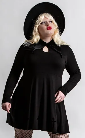 Elissabat Collar Dress [Plus-Size]