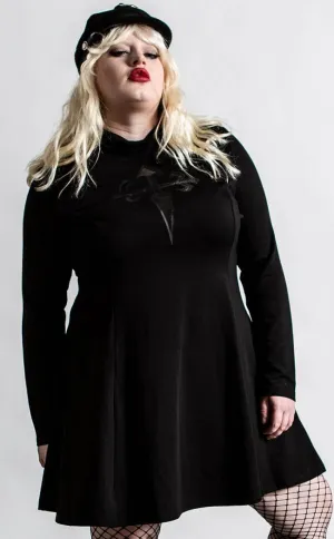 Evanna Cross Dress [Plus-Size]