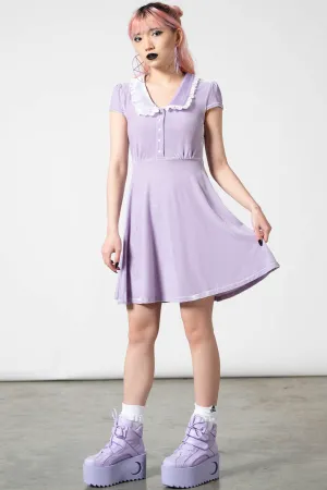 Every Mourning Collar Dress [PASTEL LILAC]