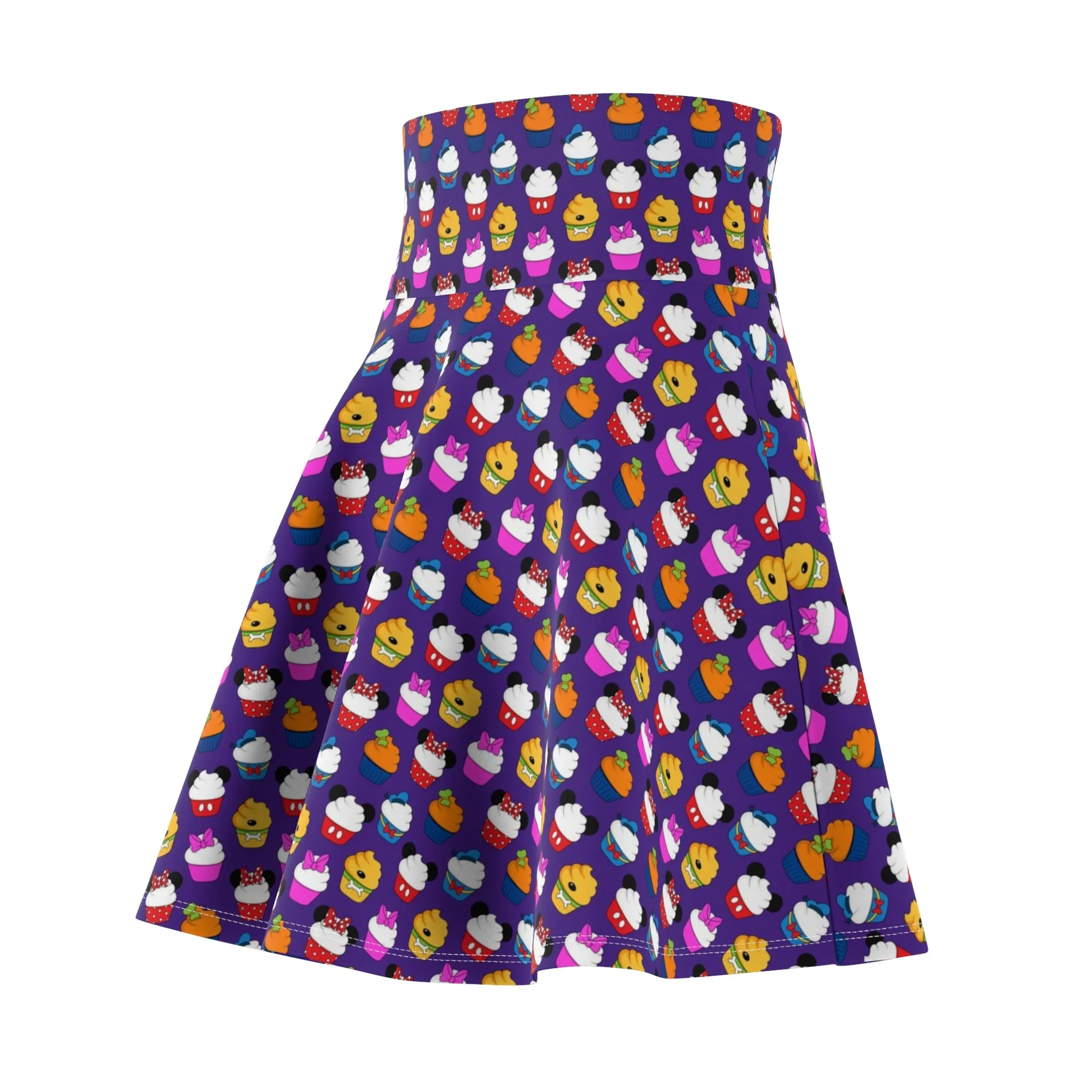 Fab 5 Cupcakes Women's Skater Skirt