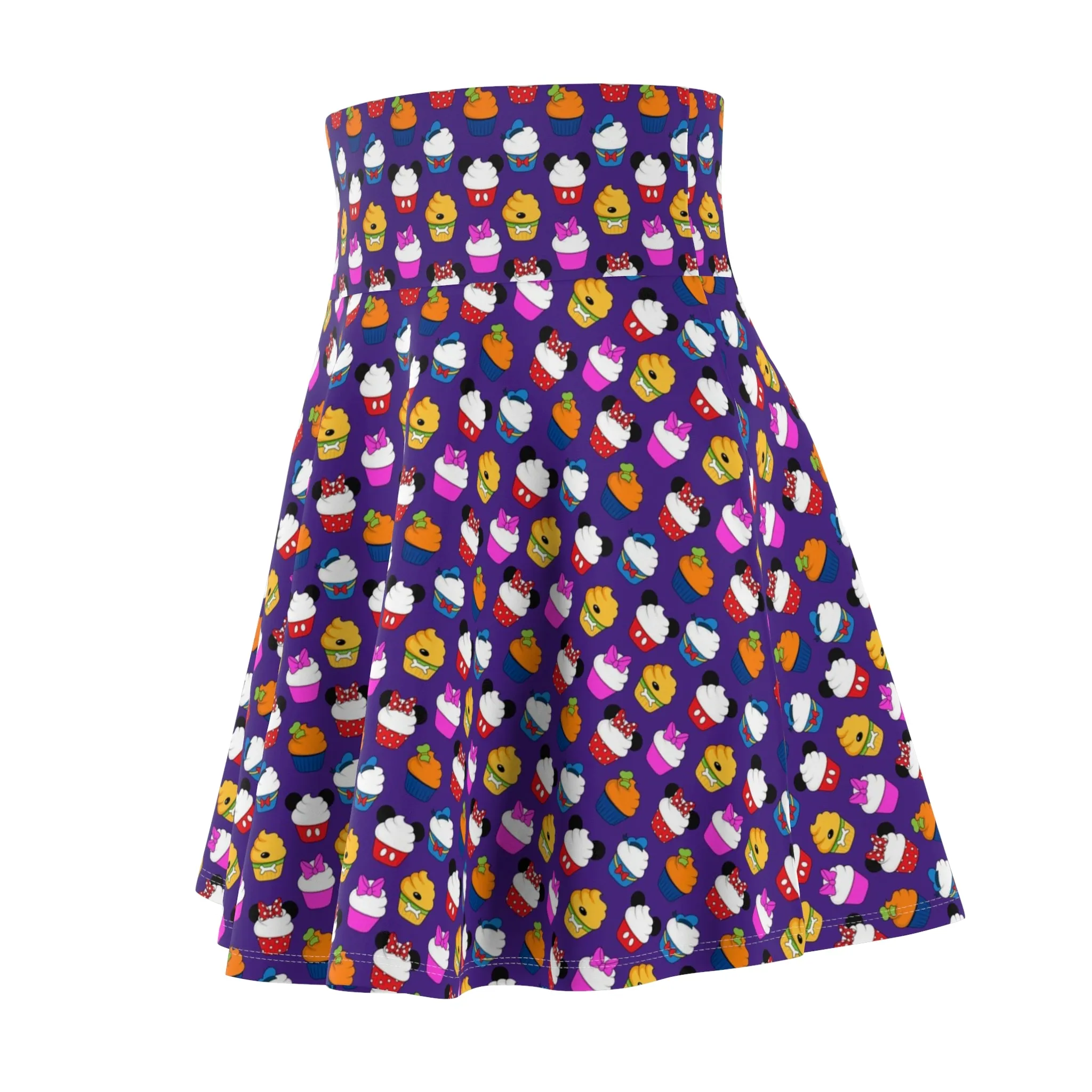 Fab 5 Cupcakes Women's Skater Skirt