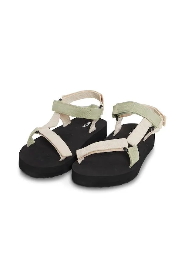 Faro Velcro Sandal (Sage Green/Cream)