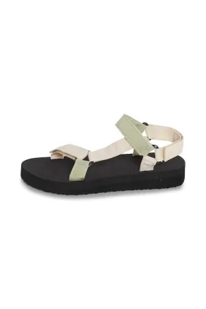 Faro Velcro Sandal (Sage Green/Cream)