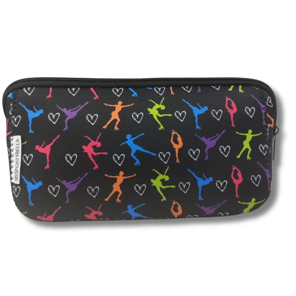 Figure Skating Cosmetic Bag