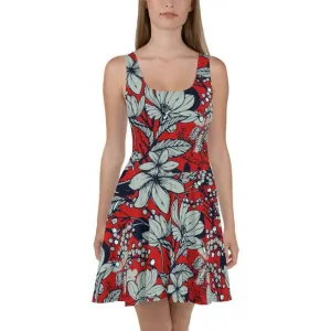 Floral Flatter Skater Dress