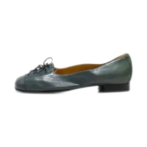 Gabor Ballerinas Leather Green Colour For Women