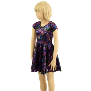 Girls Cyberspace Skater Dress