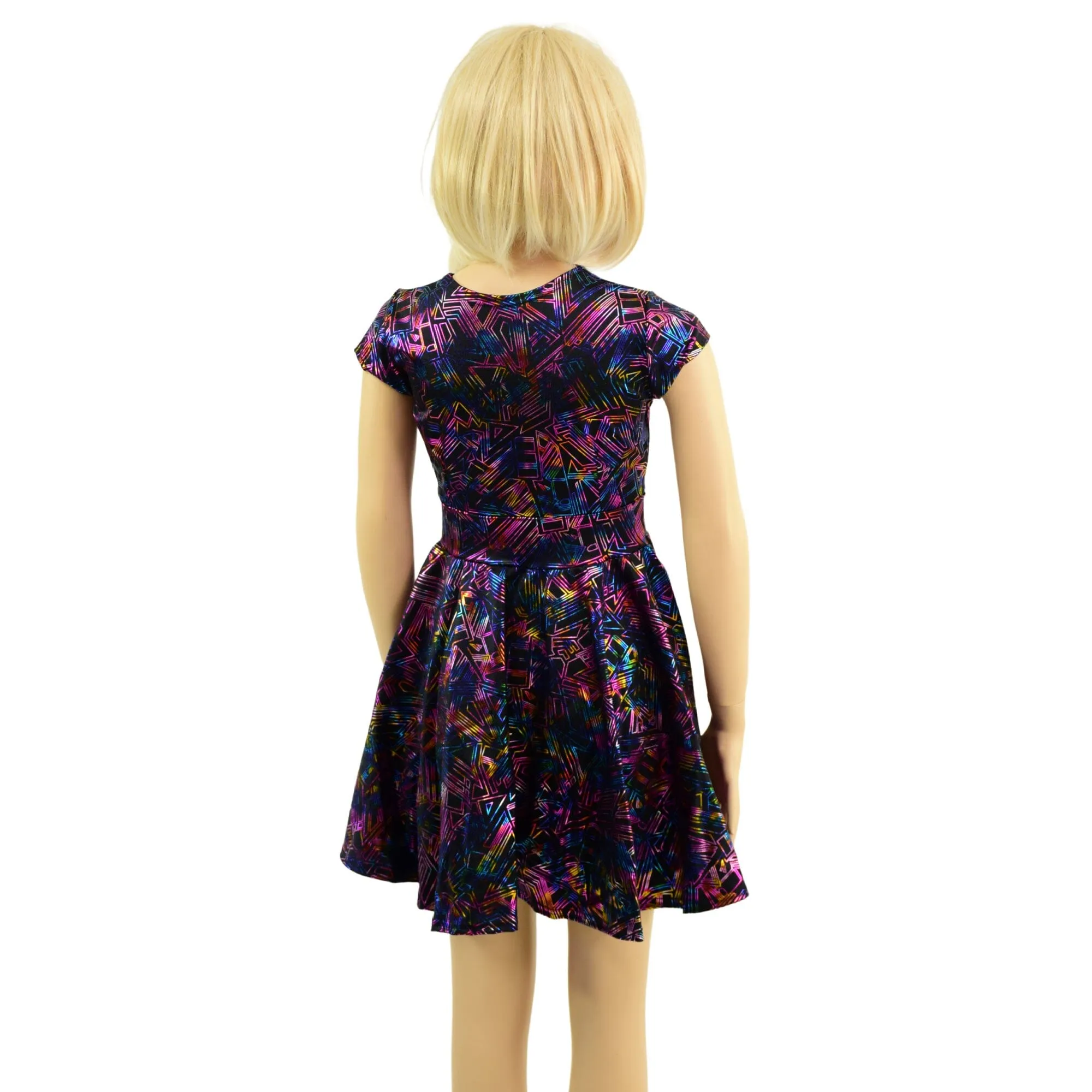 Girls Cyberspace Skater Dress