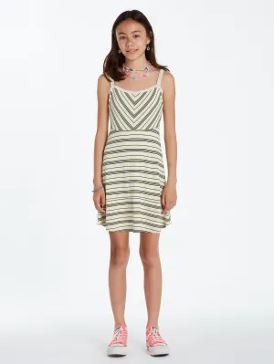 Girls Popztone Dress - Bone