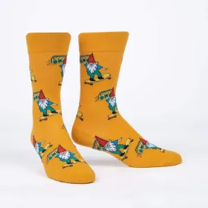 Gnarly Gnomes Men's Crew Socks