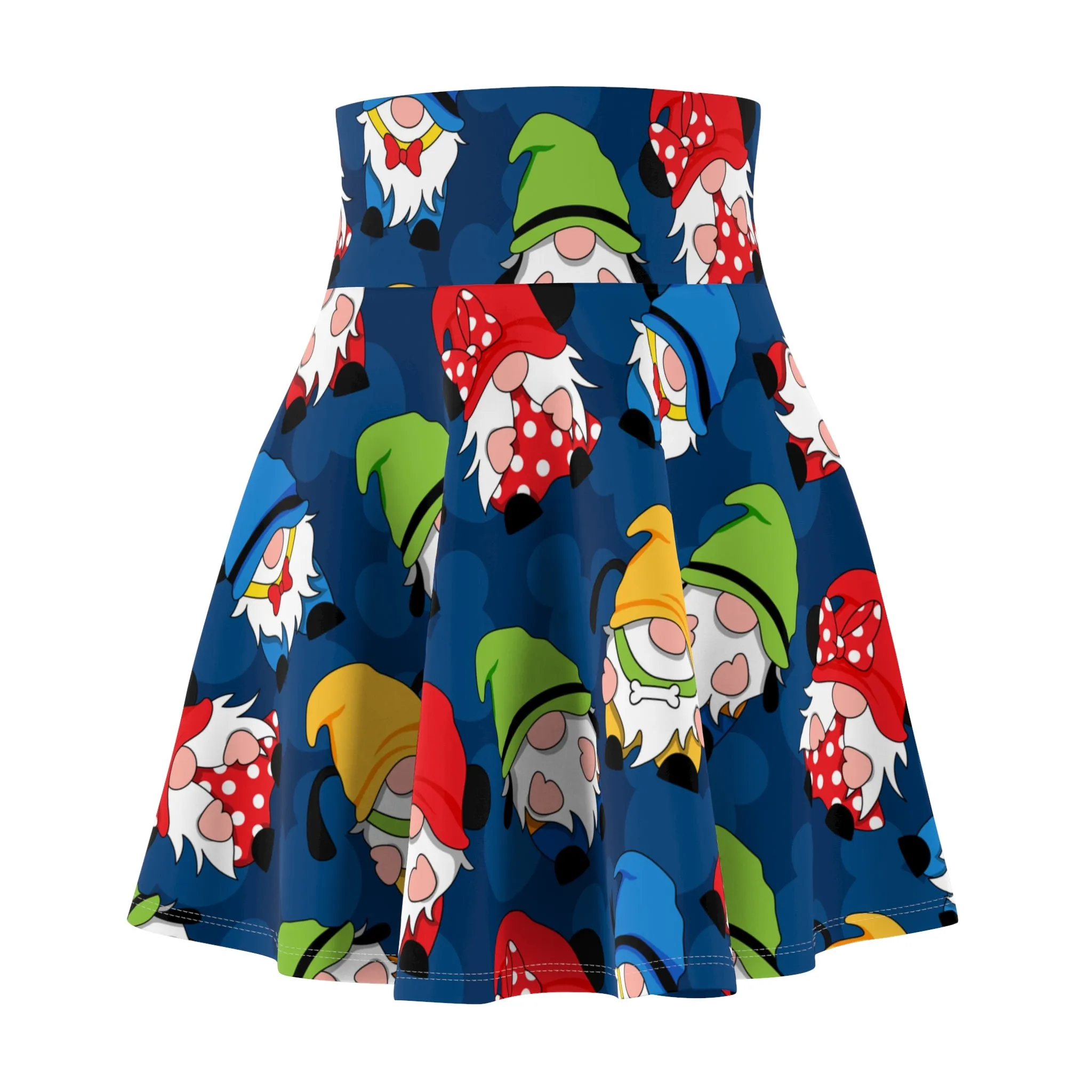 Gnomes Women's Skater Skirt