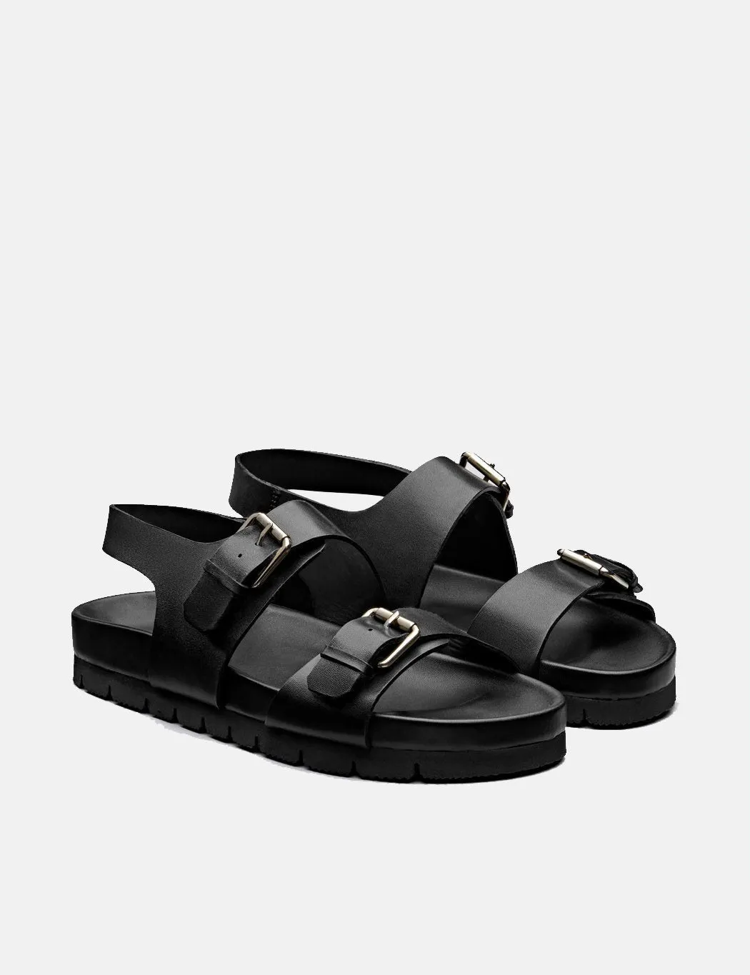 Grenson Lennox Sandal (Leather) - Black