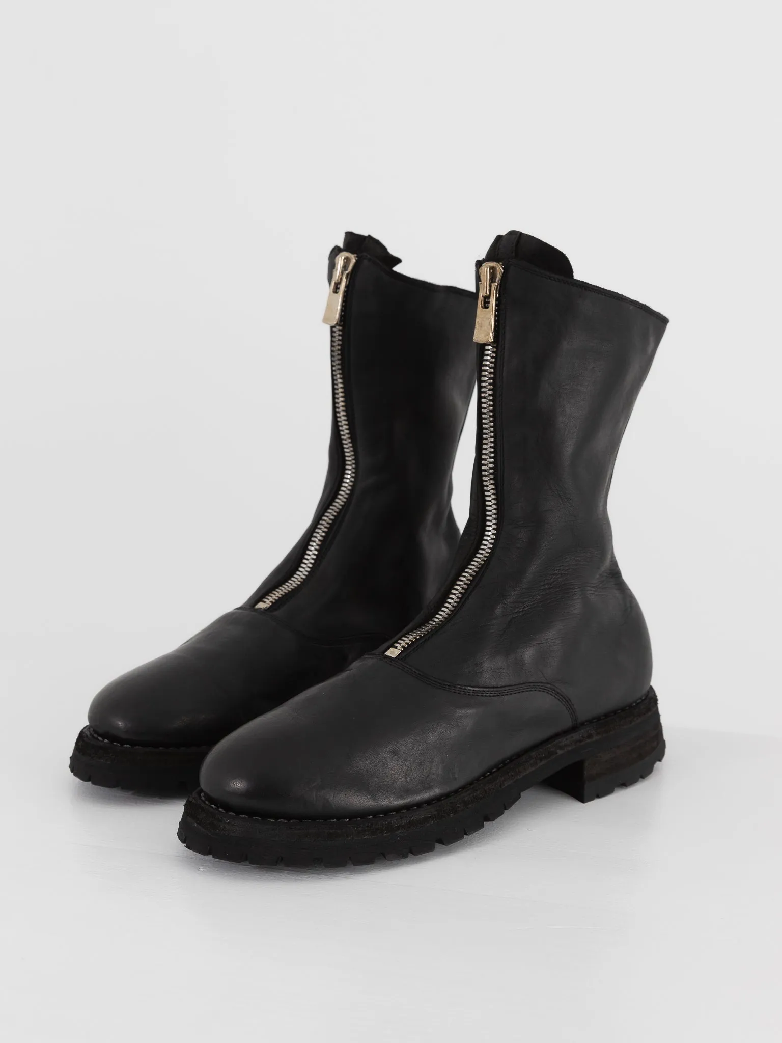 Guidi Mid Calf Zip Boot 310WV