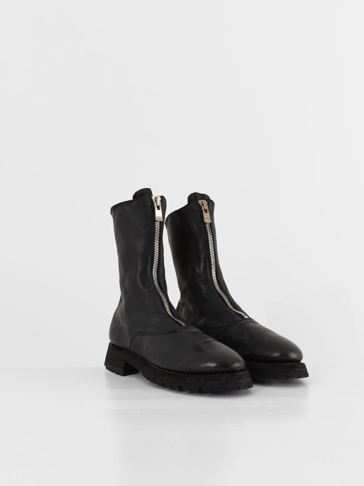 Guidi Mid Calf Zip Boot 310WV