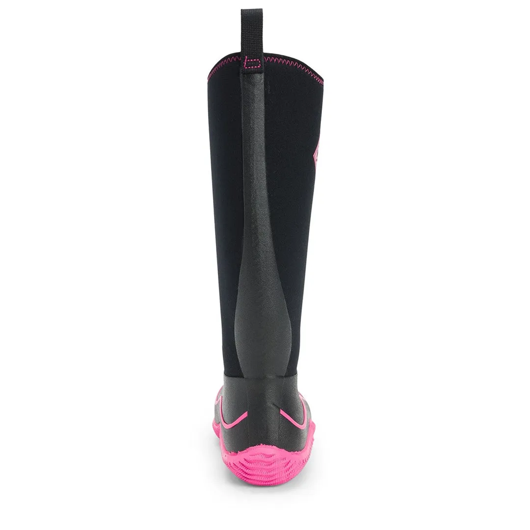 Hale Tall Boots - Black/Pink by Muckboot