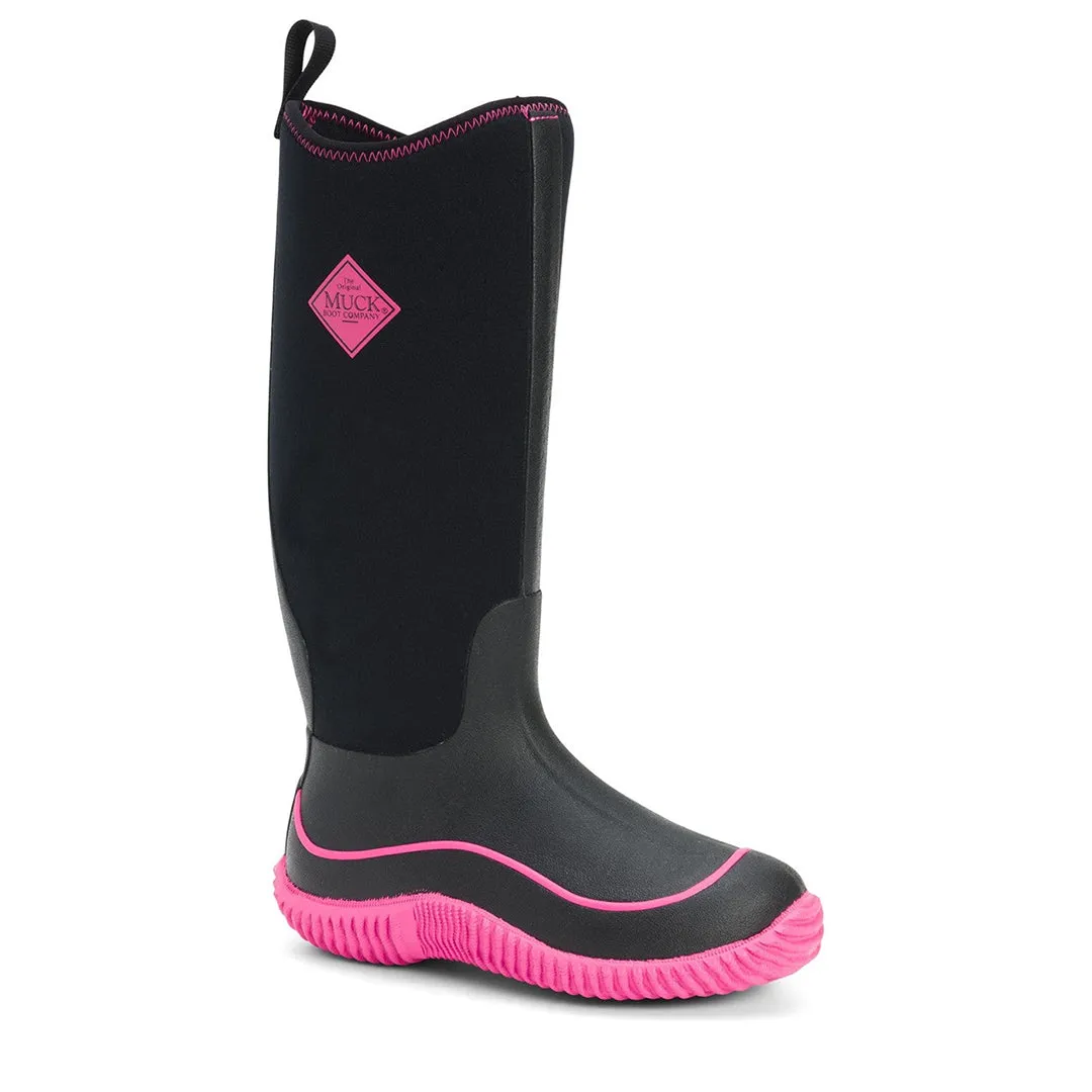 Hale Tall Boots - Black/Pink by Muckboot