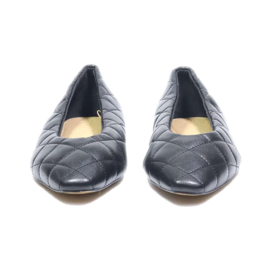 H&M Ballerinas Leather Black Colour For Women