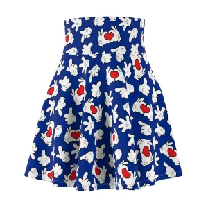 Happy Hands Women's Skater Skirt