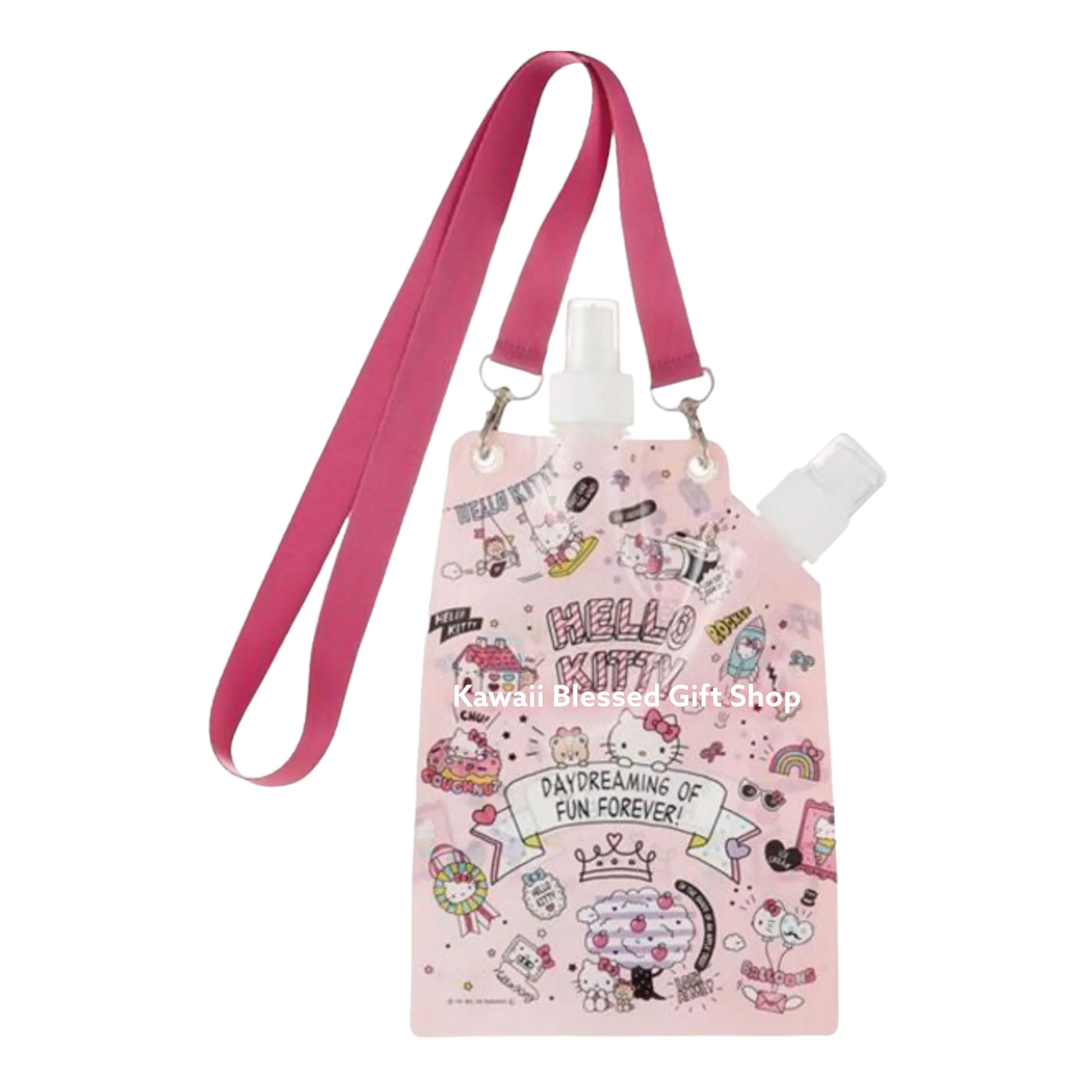 Hello Kitty Water Pack with Strap