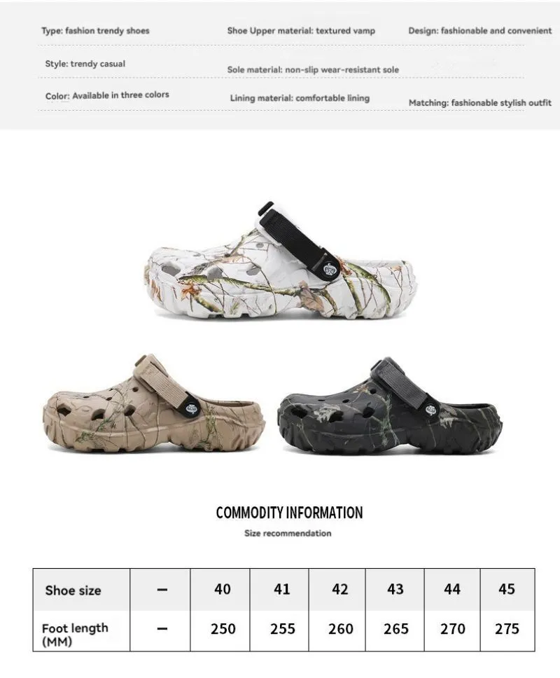 Hole Shoes Men -Crocs- King Stone Brothers and Co™️