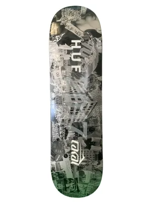 HUF x Lakai 2017 Collage Signed 8.4" Classic Skateboard Deck