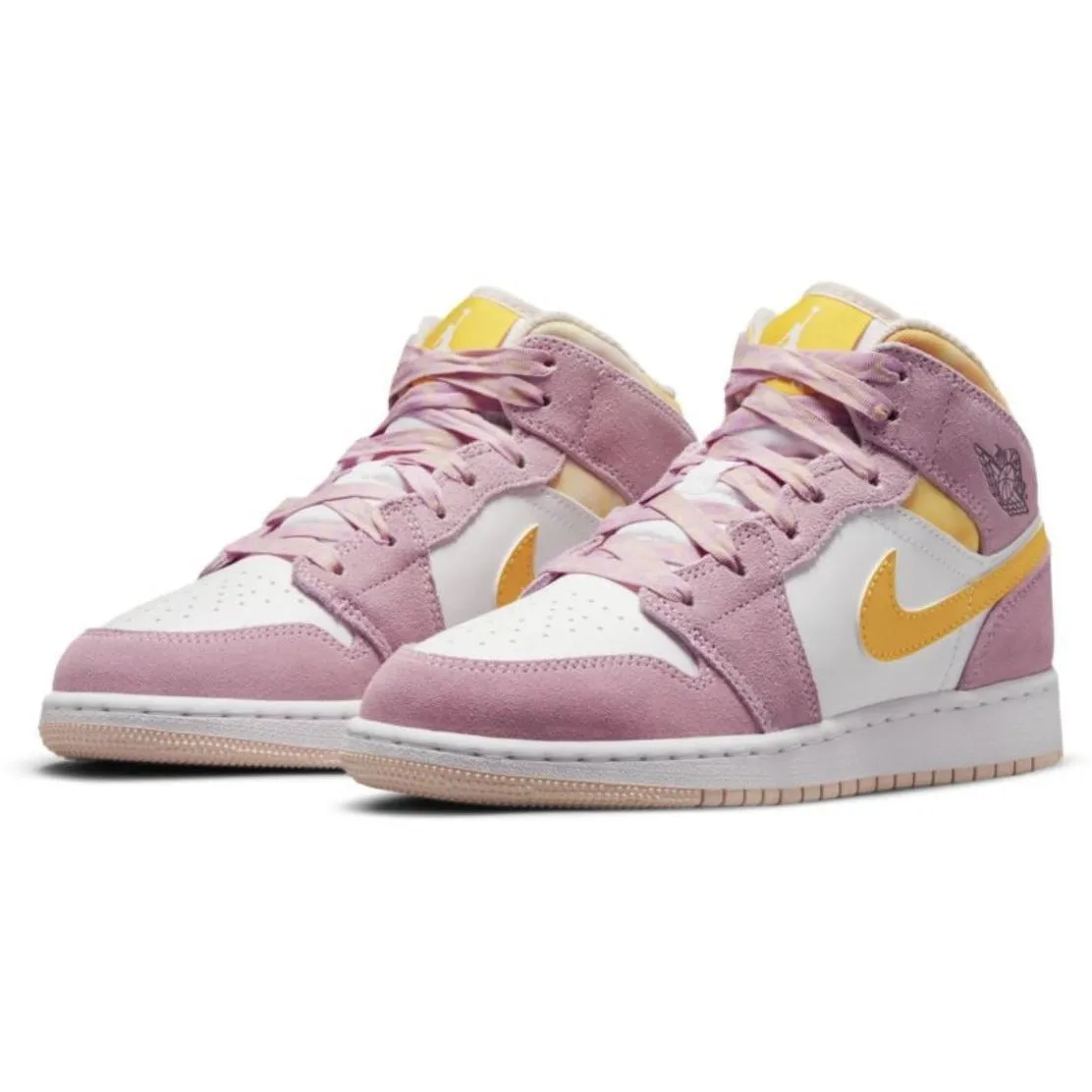 Jordan 1 Mid SE GS Arctic Pink Cherry Blossom