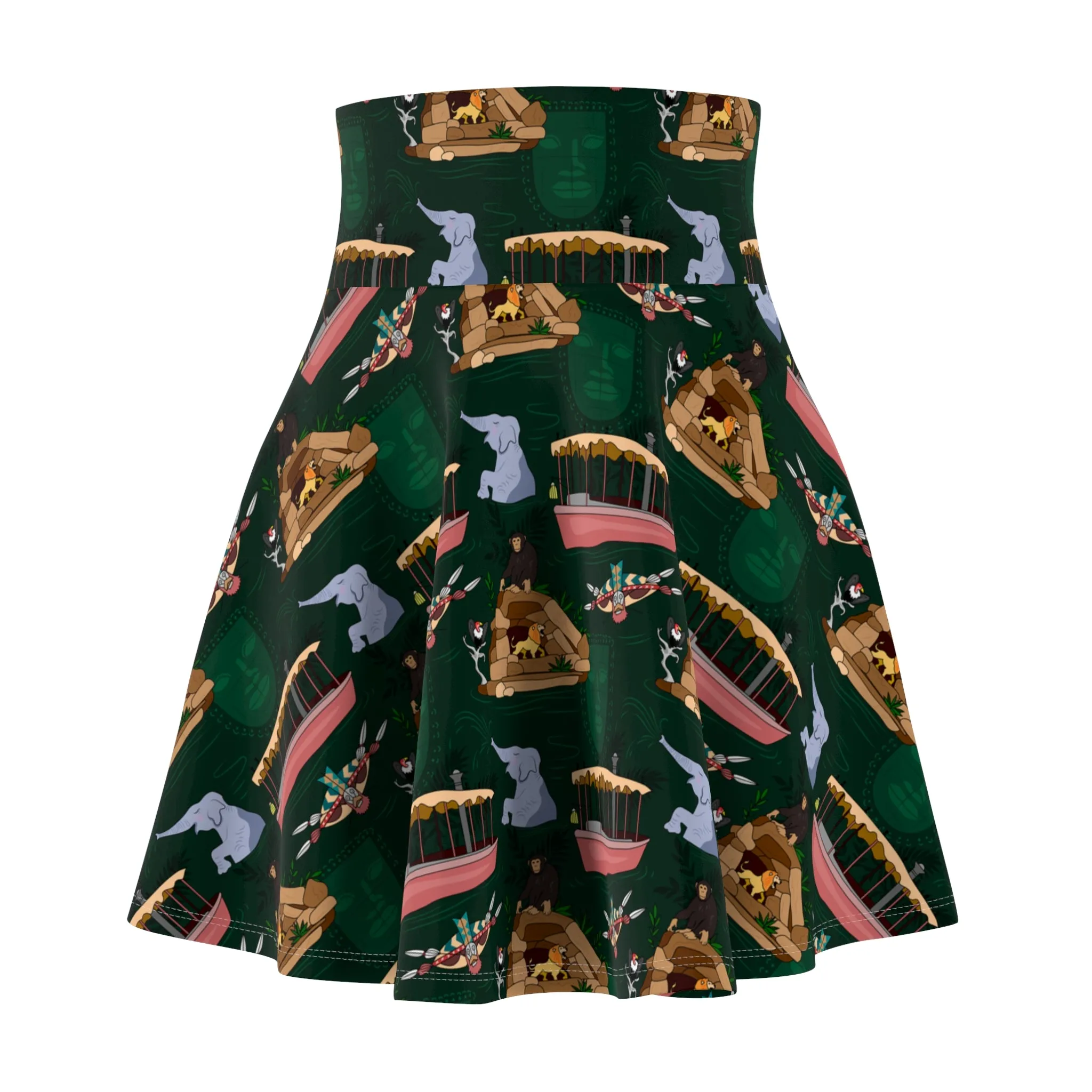 Jungle Skipper Women's Skater Skirt