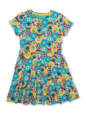 Kite Patchwork Planet Skater Dress