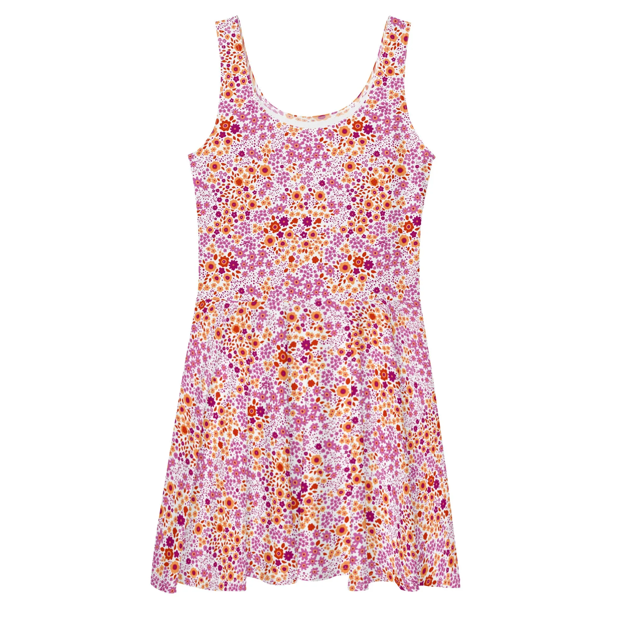 Lesbian Flowers Skater Dress