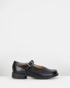 Louisa II School Shoes Black