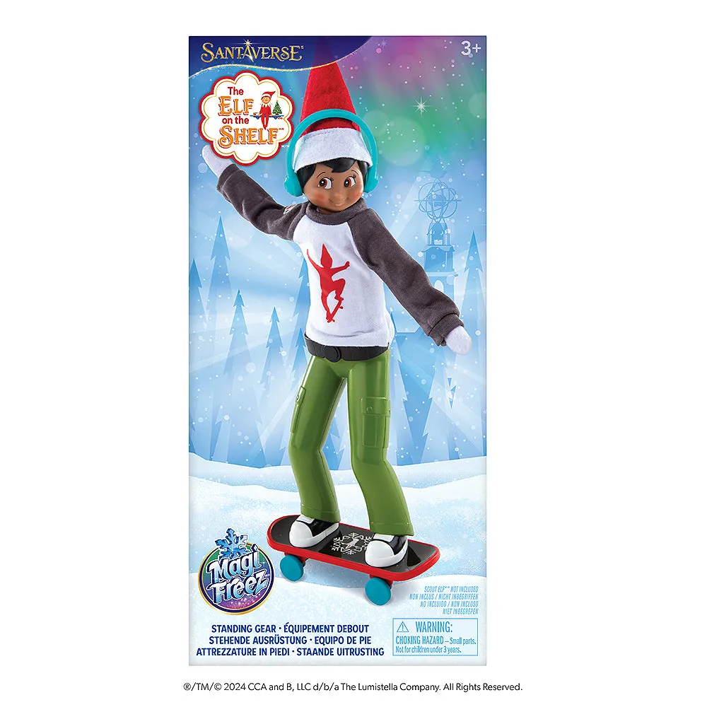 MagiFreez® Holly Jolly Ollie Skateboard Set